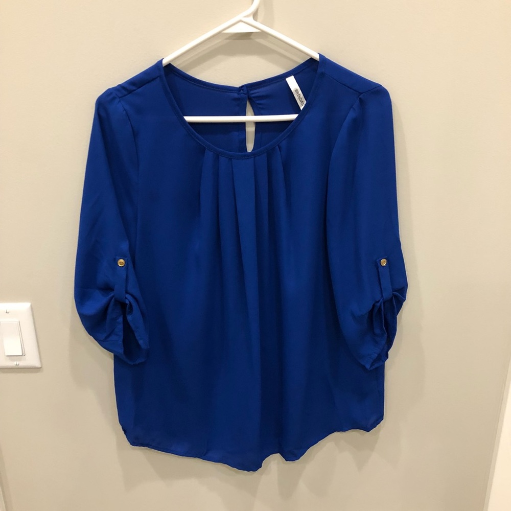 Blue blouse